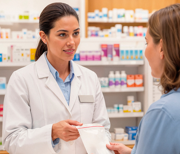 Pharmacists at Benjamin Pharmacy Chingford offering Safe Contraceptive Services and expert consultation for women.